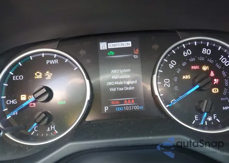 2020 Toyota Rav4 Hybrid Xle z USA, uszkodzony, nr VIN 4T3RWRFV0LU006992